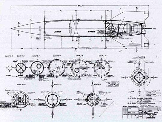 Plan de fusée A4