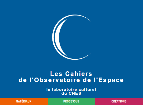 Visuel des Cahiers de l'Observatoire de l'Espace